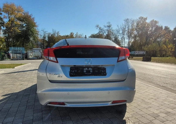 Honda Civic cena 49500 przebieg: 187000, rok produkcji 2013 z Nowy Wiśnicz małe 631